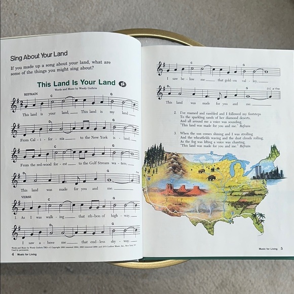 World of Music Hardcover Book - ©️1990 - Picture 8 of 10